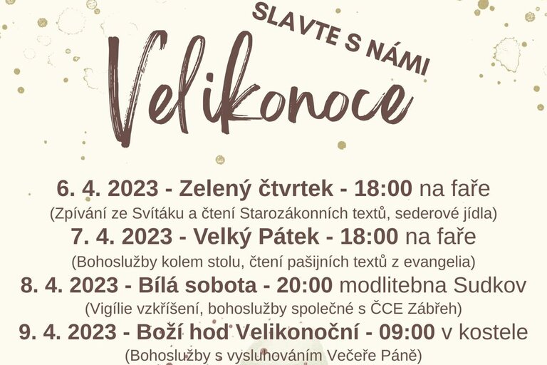 Slavte s námi Velikonoce
