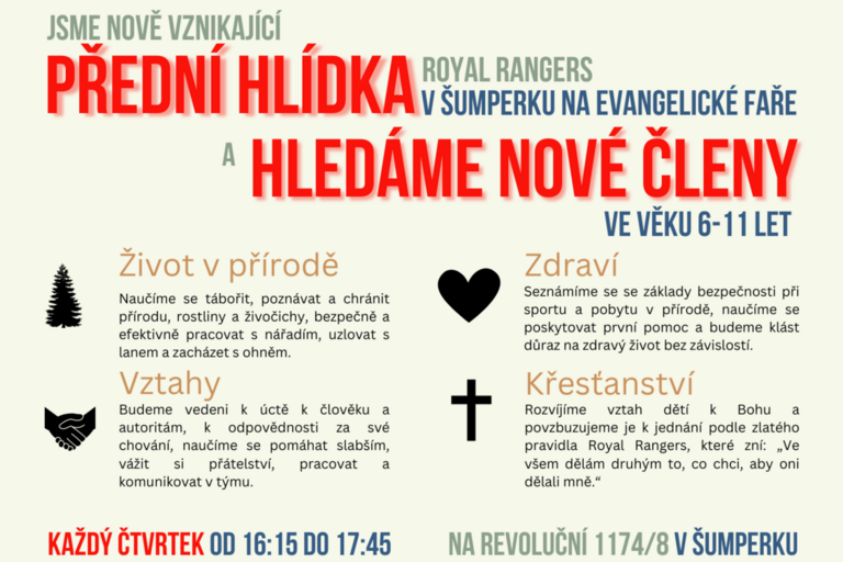 Royal Rangers na naší faře