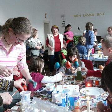 2013-03-22 Velikonoční tvoření na faře