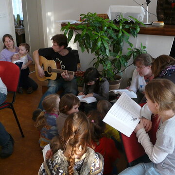 2013-03-22 Velikonoční tvoření na faře