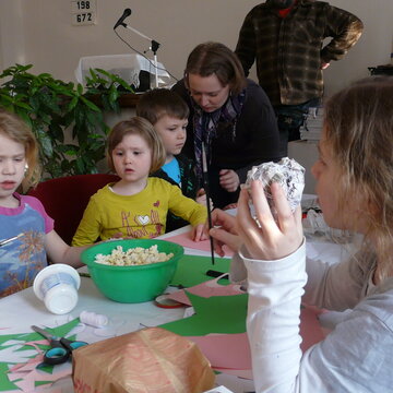 2013-03-22 Velikonoční tvoření na faře